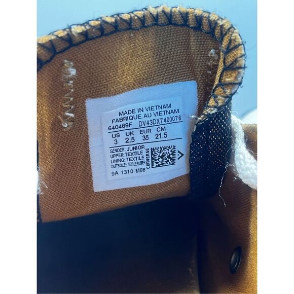 Converse Star Juniors Kids Sz 3 Low Shimmer Leopard Cheetah Animal Print 640469F - Picture 9 of 10